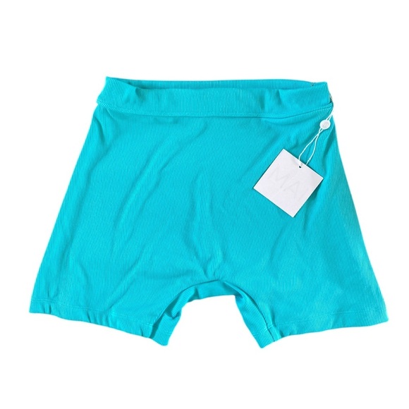 Mai Deluxe Everyday Seamless Athleisure Shorts Bali NWT High waist Ocean Ribbed - Picture 8 of 10